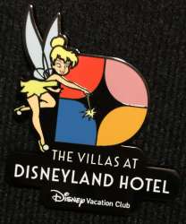 66933 - The Villas at Disneyland Hotel - Tinker Bell with Villas Logo - Disney Vacation Club alternate image