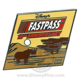 Fastpass 10th Anniversary - Kilimanjaro Safaris
