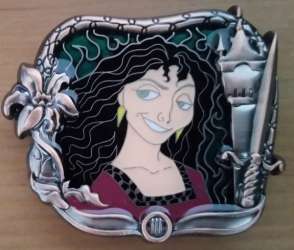 2765 - Villainous Stained Glass Frames Series - Mother Gothel - Disney Studio Store Hollywood / Soda Fountain alternate image