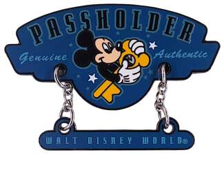 'Annual Passholder - Mickey with Key - Genuine Authentic - WDW'