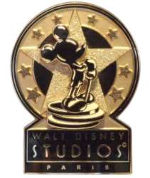67055 - Walt Disney Studios Park - Mickey Statue Logo (Silver Glitter Stars Variant) - Disneyland Resort Paris alternate image