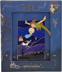 Peter Pan 70th Anniversary - Peter Pan and Darling Siblings Flying - AMAZON EXCLUSIVE - DLIC