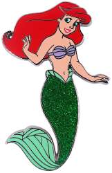 Mermaid Ariel with Glitter Tail