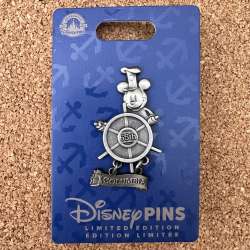 67131 - Attraction Anniversaries - Sailing Ship Columbia 65th Anniversary Steamboat Willie - Disneyland Resort alternate image