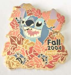 Stitch Fall Collection - Stitch in leaves - WDW