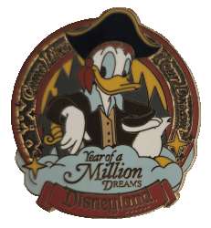 67178 - The Year of a Million Dreams - Disney Visa Rewards (Come Live Your Dream) - Pirate Donald - Disneyland Resort alternate image
