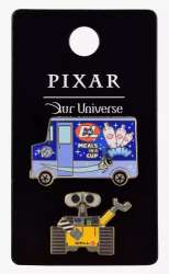 67191 - BoxLunch - Our Universe Pixar Food Truck Pin Sets - WALL-E Pin Set - Full Set - Disney Licensed alternate image
