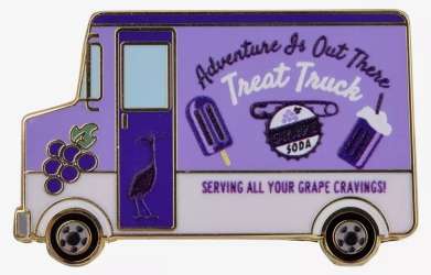 Click to view the Up Pin Set - Adventure Is Out There Treat Truck ONLY details