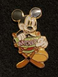 Mickey in Directors chair R. Quade