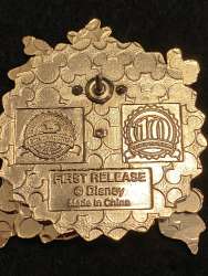 67200 - Disney Pin Trading 10th Anniversary - Fab Four spinner Years of Trading alternate image