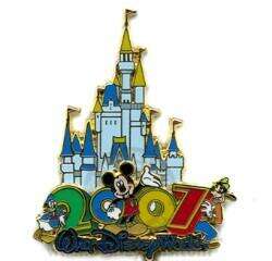 Cinderella Castle - Donald, Mickey, Goofy