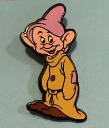 'Snow White and the Seven Dwarfs - Dopey with purple hat standing - MLT'