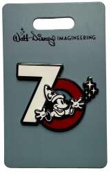 67253 - Walt Disney Imagineering 70th Anniversary - 70th Anniversary Imagineering Mickey (White & Red variant) - Walt Disney Imagineering alternate image