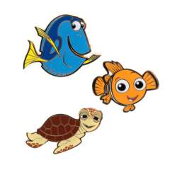 PALM Pixar 3 Piece Disney Pin Sets - Finding Nemo Set - DLIC