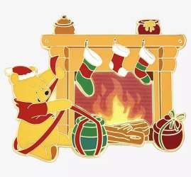 67277 - Loungefly - Collector Box - Winnie the Pooh Lenticular Fireplace - Loungefly alternate image