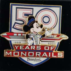Monorails - DLR - 50 Years of Monorails - Mickey Mouse - DLR