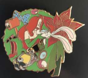 2007 Christmas Advent Set - DisneyShopping.com - 2007 Advent Pin Set (Jessica Roger Wreath Only) - DSUS