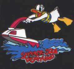 67319 - Disneyland Summer - Donald on  jet ski, Summer 2001 - Disneyland Resort alternate image