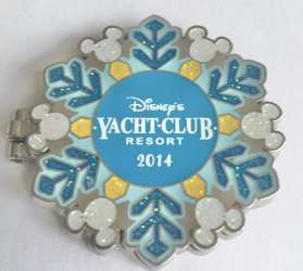 59671 - Resort Holiday Collection 2014: Hinged Snowflakes - Disney’s Yacht Club Resort- Donald Duck - Walt Disney World alternate image