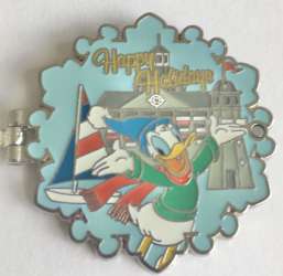 59671 - Resort Holiday Collection 2014: Hinged Snowflakes - Disney’s Yacht Club Resort- Donald Duck - Walt Disney World alternate image