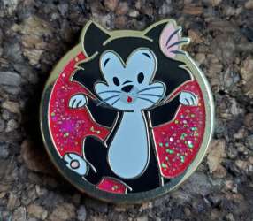 67349 - Disney Cats and Dogs Micro Mystery Pins - Figaro - Disney Licensed alternate image