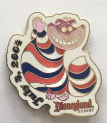 4th of July/Independence Day - DLR-4th of July 2004-Cheshire Cat in Red, White and Blue - DLR