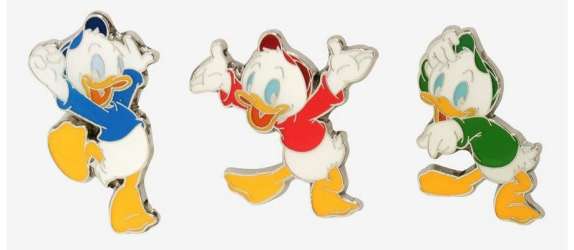 67431 - BoxLunch - Disney - Huey, Dewey, and Louie 3-Pin Set - Loungefly alternate image