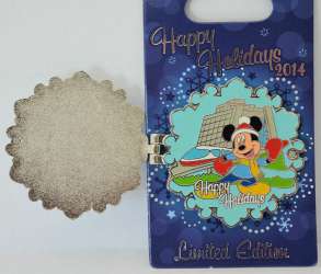 51838 - Resort Holiday Collection 2014: Hinged Snowflakes - Disney’s Contemporary Resort — Skating Mickey Mouse - Walt Disney World alternate image