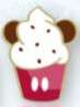 DLP 2021 Snacks Series - Mickey and Minnie Cupcake Pin Set - Mickey ONLY - DLP