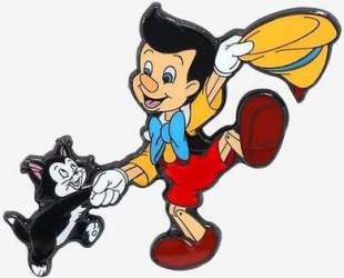 Pinocchio and Figaro