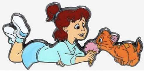 Jenny and Oliver Sharing Ice Cream