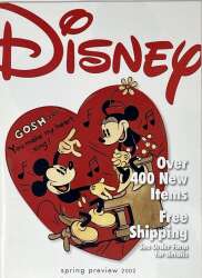 67508 - Disney Catalog Cover - Mickey & Minnie (Spring Preview 2002) - Disney Store US alternate image