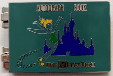 45102 - Walt Disney World 50th Anniversary Vault Collection - Tinker Bell Autograph Book Hinged Pin alternate image