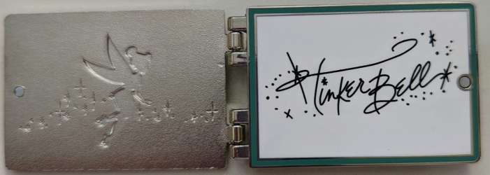 45102 - Walt Disney World 50th Anniversary Vault Collection - Tinker Bell Autograph Book Hinged Pin alternate image