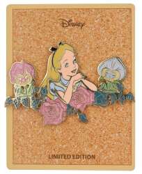 'Disney Pins Blog (DPB) Exclusives - Alice In Wonderland Singing Flowers - DLIC'