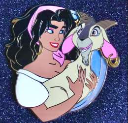 Fantasy Pin Series: Besties by Nippy - Esmeralda &amp; Djali - FSY