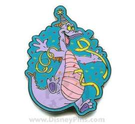 Celebrating 35 Magical Years Starter Lanyard Set - Figment with Confetti and Party Hat ONLY
