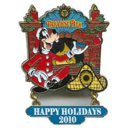 'Resort Holiday Collection 2010: Fireplaces - Paradise Pier Hotel - Goofy - DLR'