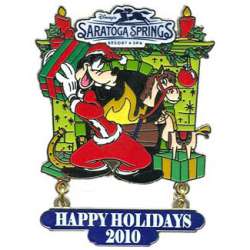 'Resort Holiday Collection 2010: Fireplaces - Saratoga Springs Resort - Goofy - WDW'