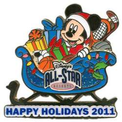 'Resort Holiday Collection 2011: Sleighs - All-Star Resorts - Mickey Mouse - WDW'