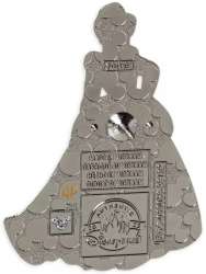 '2023 Glitter Dress Princess Poses Collection - Cinderella with Hand on Hip - MLT'