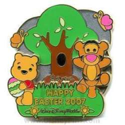 Easter Egg Hunt Collection 2007 - Pooh and Tigger - WDW