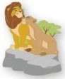 67963 - The Lion King Movie Scenes - Adult Simba and Nala on rock - Disneyland Resort Paris alternate image