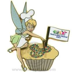 'EPCOT International Food &amp; Wine Festival 2007 - Chef Tinker Bell with Cupcake - WDW'