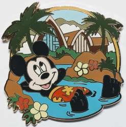Click to view the Mickey Mouse Relaxing in Lagoon details