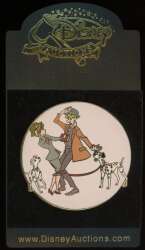 6812 - 101 Dalmatians - Roger and Anita Tangled in Leashes - Disney Auctions alternate image