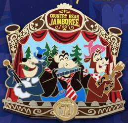 52340 - Walt Disney World 50th Anniversary Passholder Series - Country Bear Jamboree - Walt Disney World alternate image