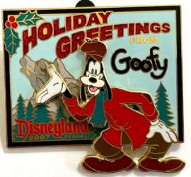 30422 - Holiday Greetings Postcard 2007 - Goofy - Disneyland Resort alternate image