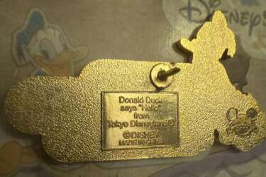 'Epcot Pin Celebration - Pins Around Our World - Tokyo Disneyland - Donald - WDW'