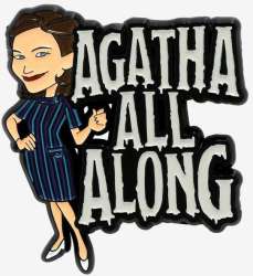 53051 - WandaVision - Marvel WandaVision Agatha All Along Enamel Pin - Disney Licensed alternate image